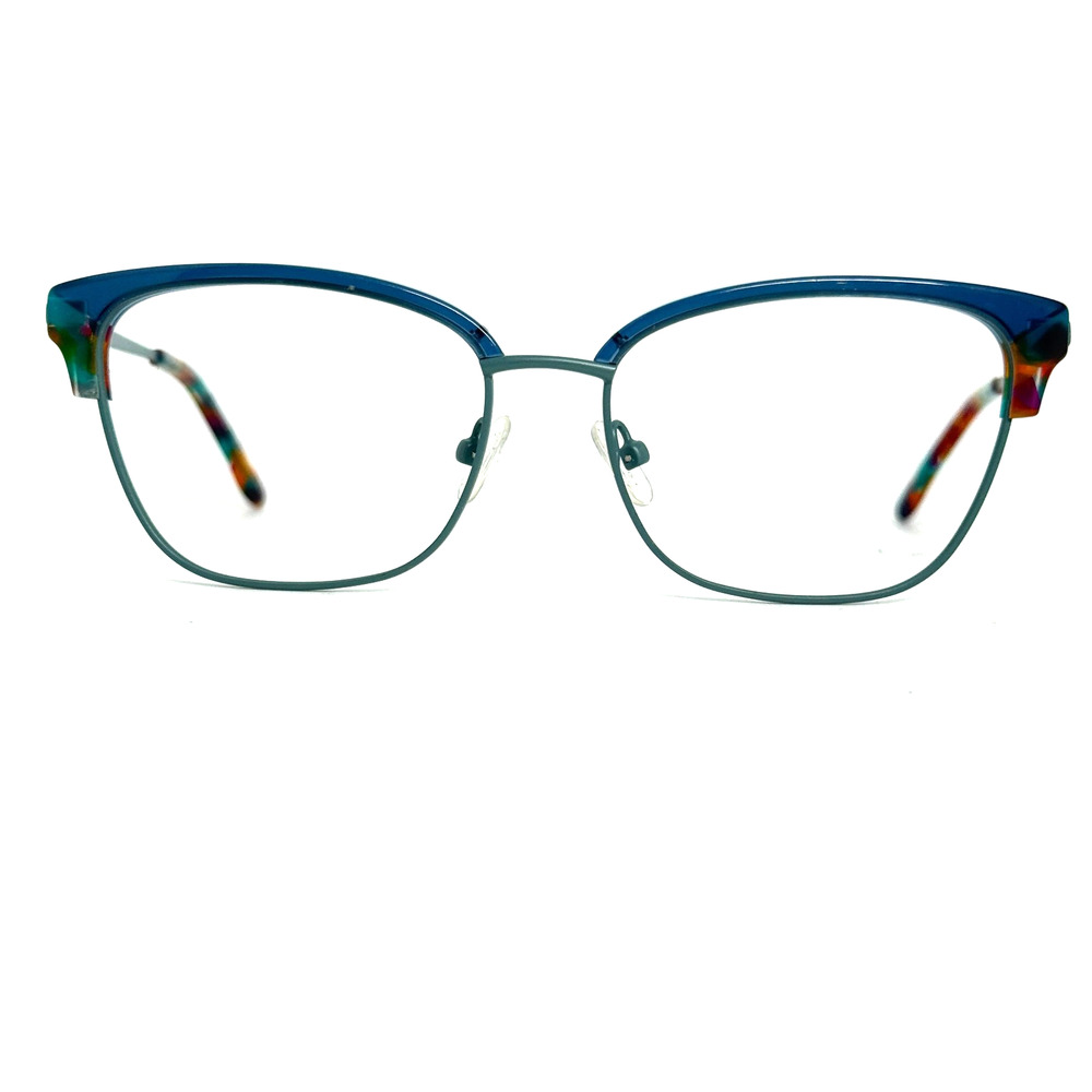 BCBGMAXAZRIA AISLING Blue Teal Eyeglasses Frame 54-16-135mm H20639